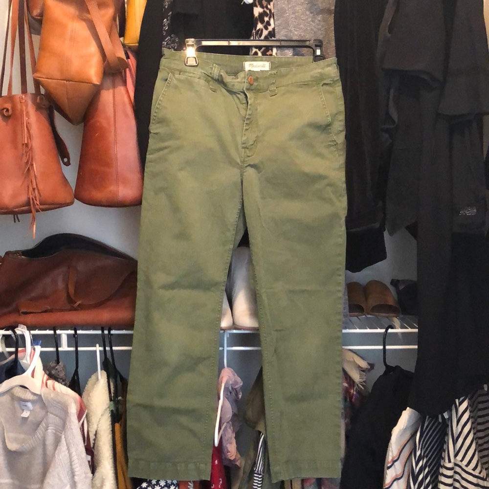 Madewell cruiser straight chino. 28